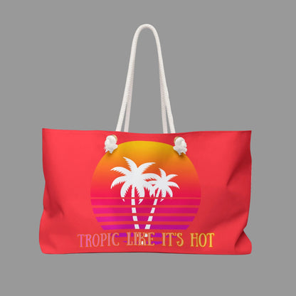 TROPIC LIKE IT'S HOT - BEACH FREAK© Weekender Bag