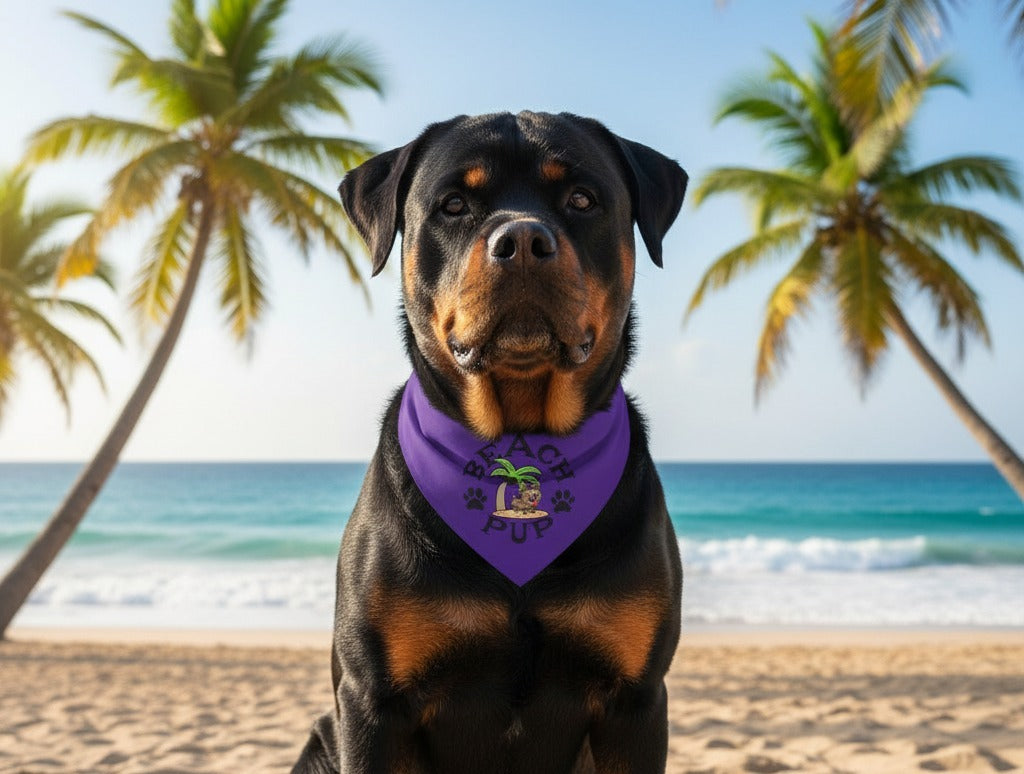 BEACH PUP© Pet Bandana Collar