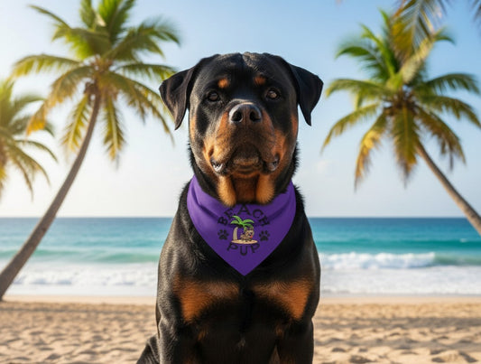 BEACH PUP© Pet Bandana Collar