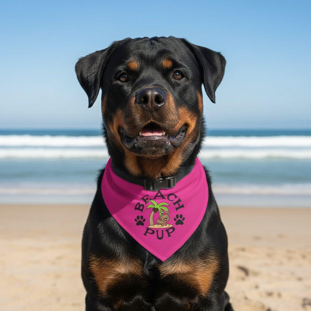 BEACH PUP© Pet Bandana Collar