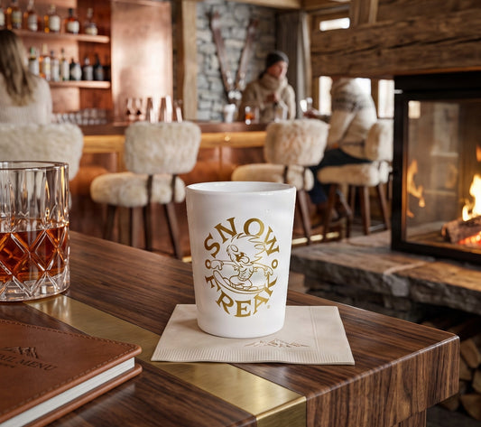 GOLD SNOW FREAK© Ceramic Shot Glass