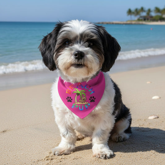 BEACH PUP© Pet Bandana Collar