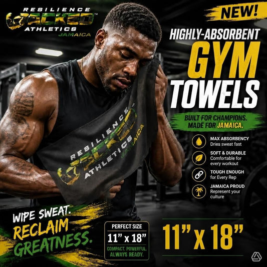 JACKED™ JAMAICA GYM Towel