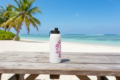 PINK BEACH FREAK© Stainless Steel SPORT Water Bottle