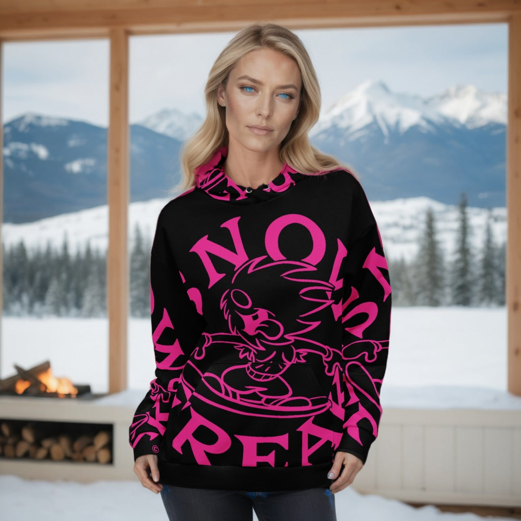 PINK SNOW FREAK© SPLASH'D© Hoodie