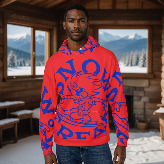 BLUE SNOW FREAK© SPLASH'D© Hoodie