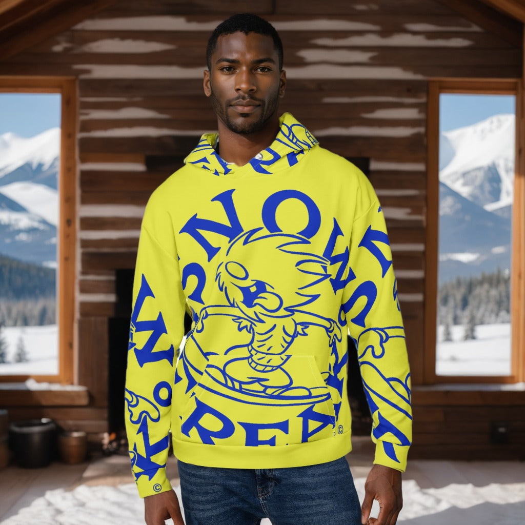 BLUE SNOW FREAK© SPLASH'D© Hoodie