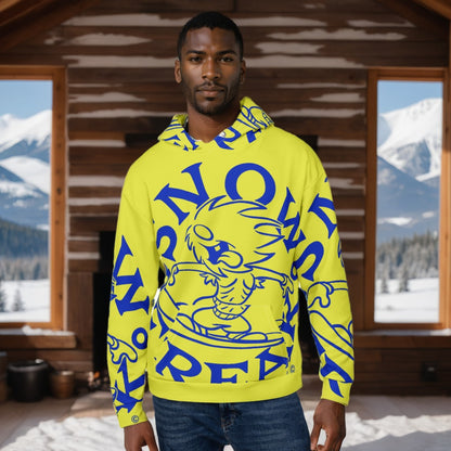 BLUE SNOW FREAK© SPLASH'D© Hoodie