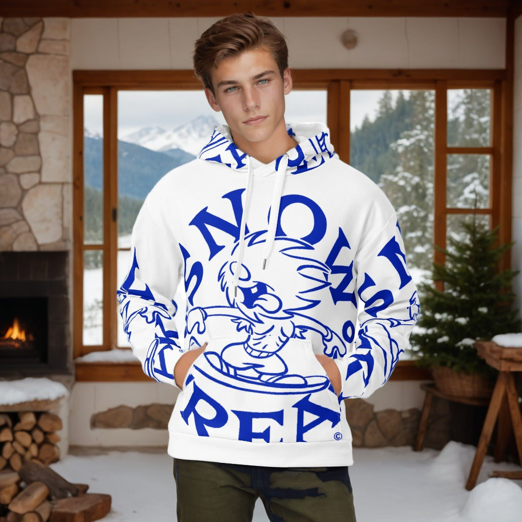 BLUE SNOW FREAK© SPLASH'D© Hoodie