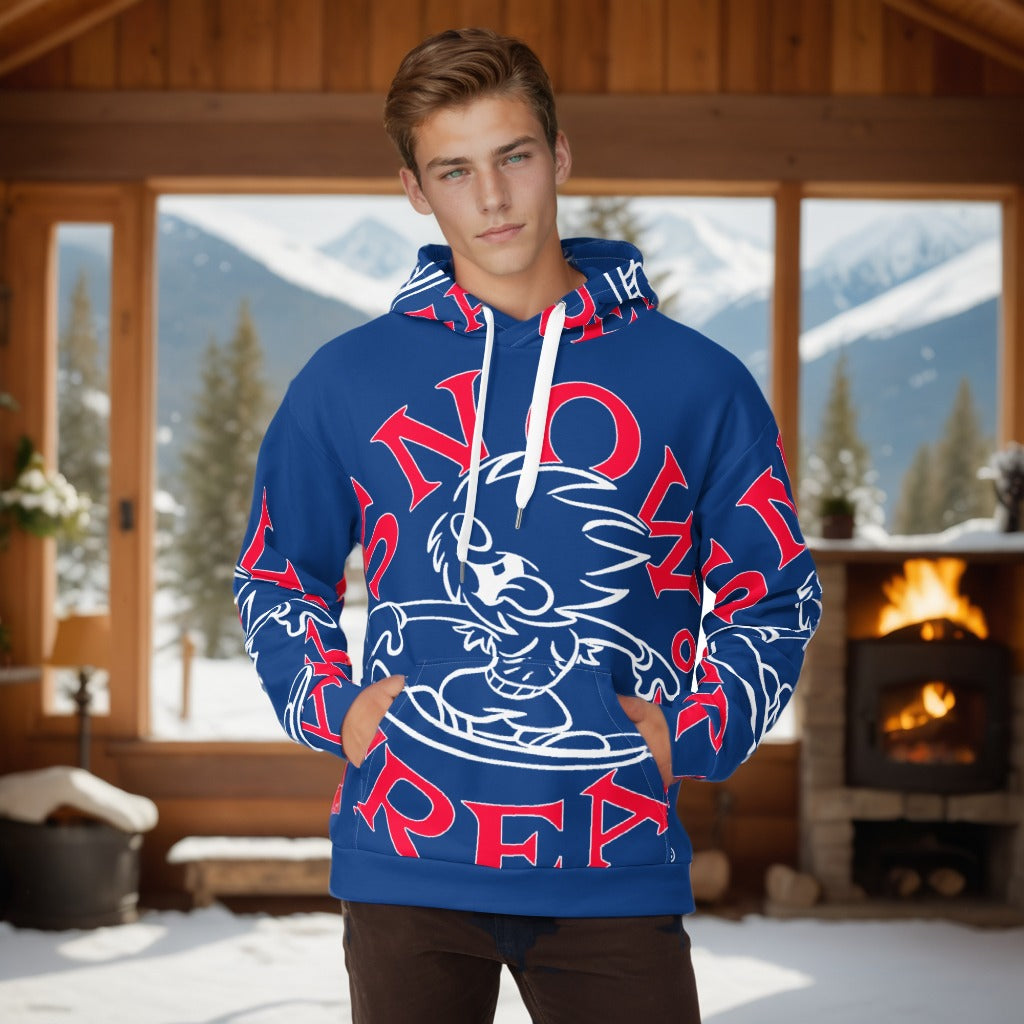 RED 'N' WHITE SNOW FREAK© SPLASH'D© Hoodie