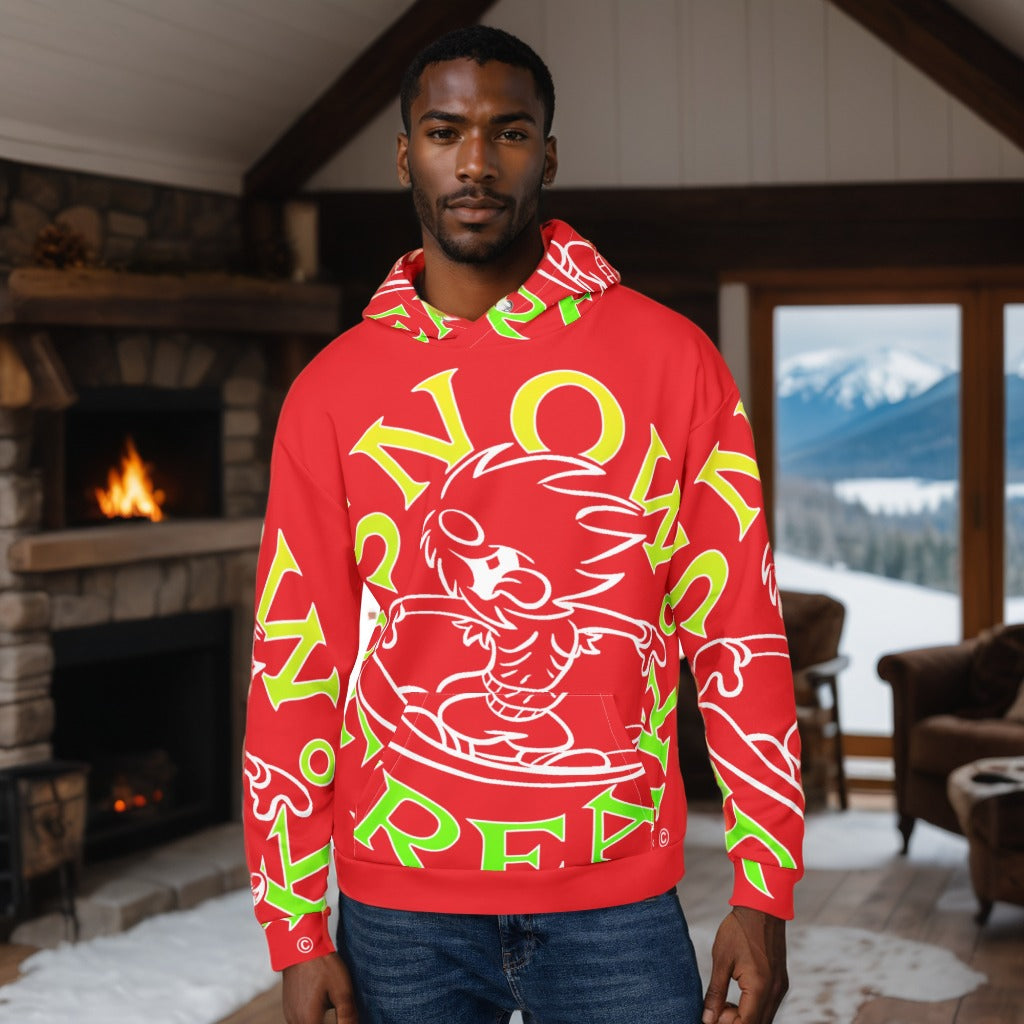 LIME 'N' YELLOW SNOW FREAK© SPLASH'D© Hoodie