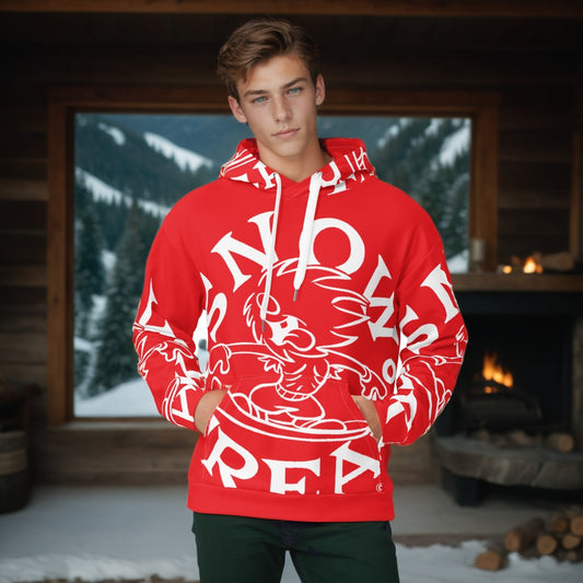 WHITE SNOW FREAK© SPLASH'D© Hoodie