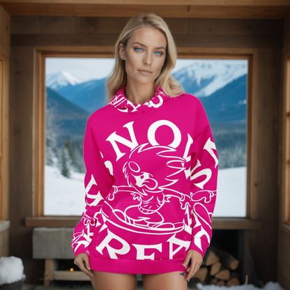 WHITE SNOW FREAK© SPLASH'D© Hoodie