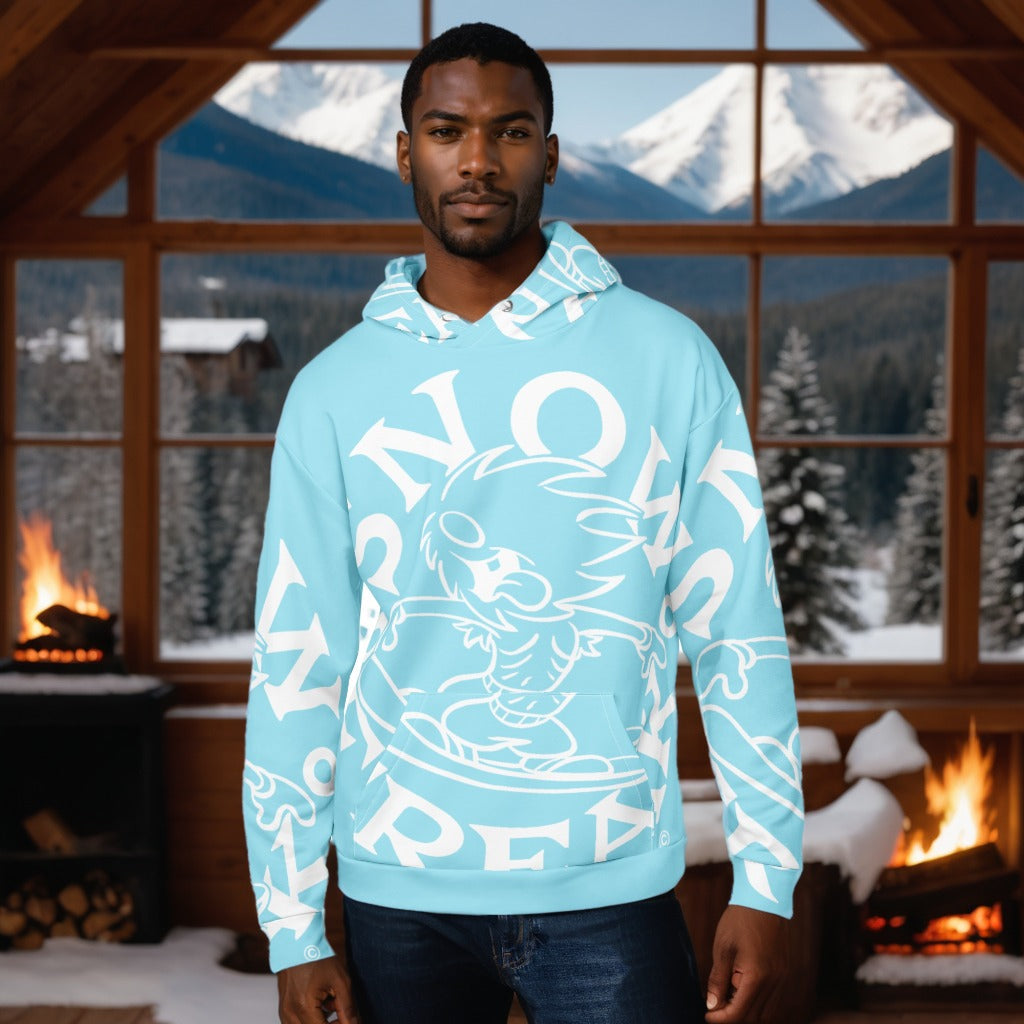 WHITE SNOW FREAK© SPLASH'D© Hoodie