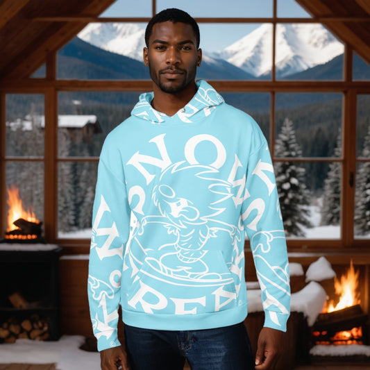 WHITE SNOW FREAK© SPLASH'D© Hoodie