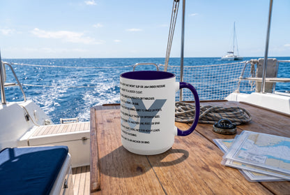 Copy of KNOTTY BY NATURE - BEACH FREAK© 15 OZ. MUG