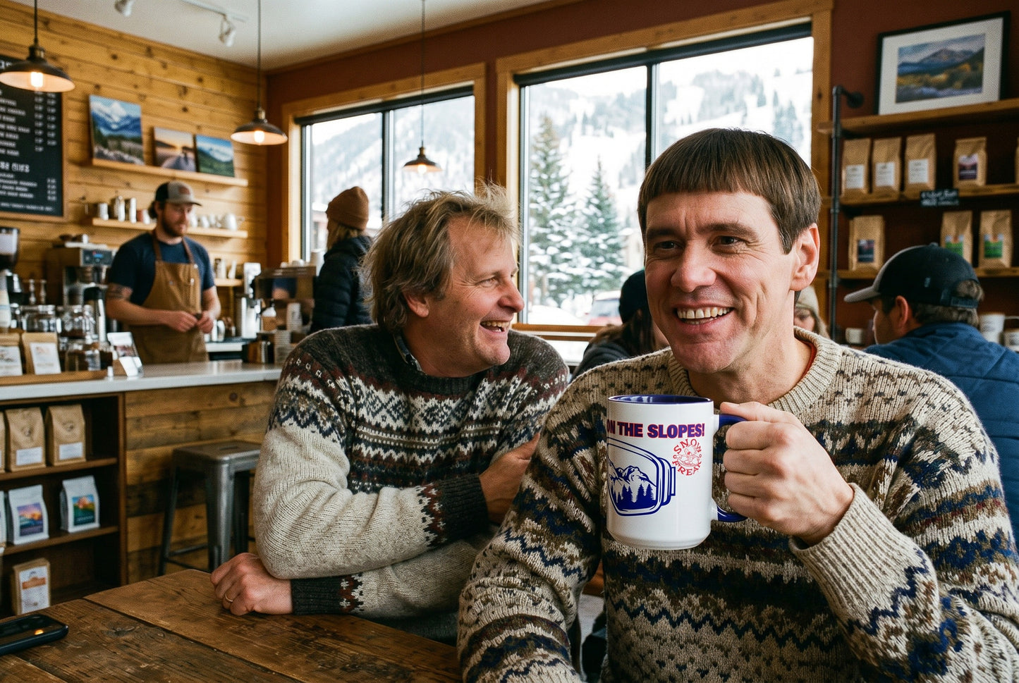LIFE'S BETTER ON THE SLOPES! - SNOW FREAK© 15 OZ. MUG