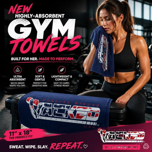 JACKED™ USA WOMEN'S GYM Towel