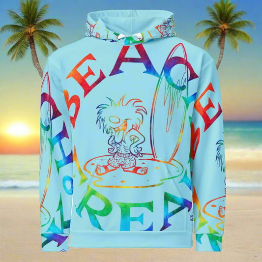 TIE-DYE BEACH FREAK© SPLASH'D© Hoodie