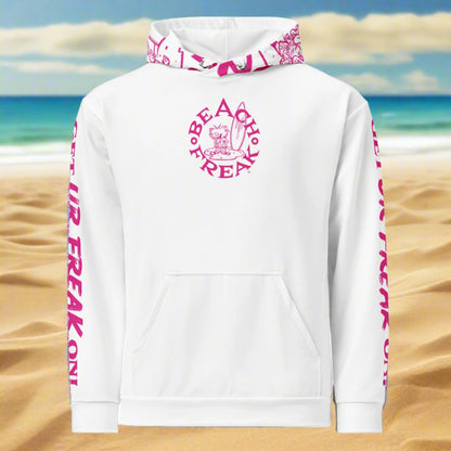 PINK BEACH FREAK© TRADITIONAL PULLOVER HOODIE