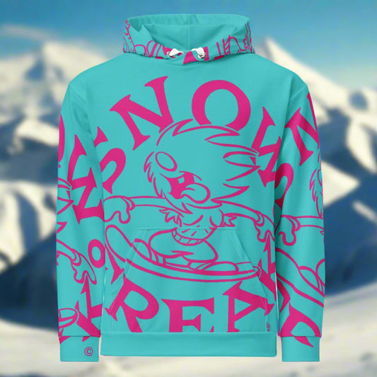 PINK SNOW FREAK© SPLASH'D© Hoodie