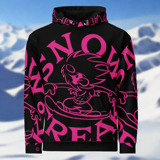 PINK SNOW FREAK© SPLASH'D© Hoodie