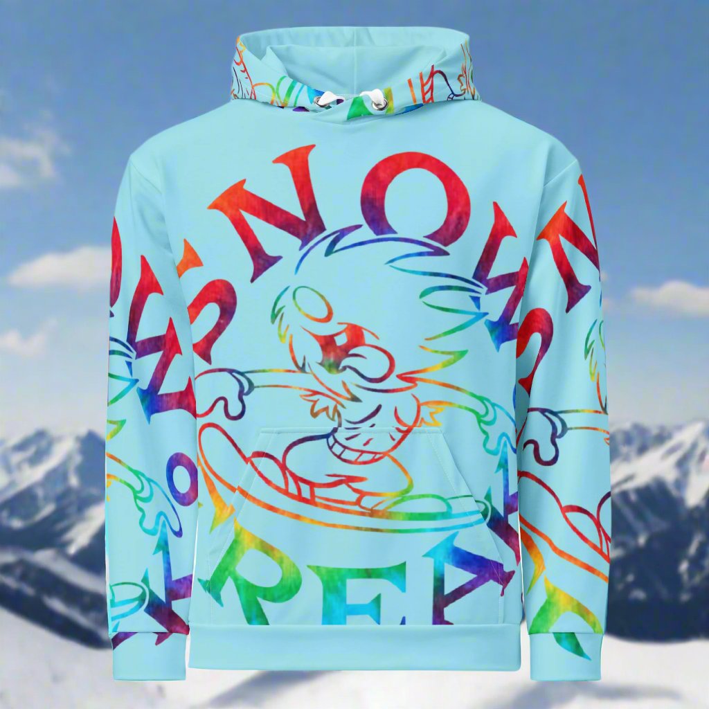 TIE-DYE SNOW FREAK© SPLASH'D© Hoodie