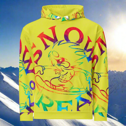 TIE-DYE SNOW FREAK© SPLASH'D© Hoodie
