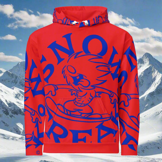 BLUE FREAK SPLASH'D© Hoodie