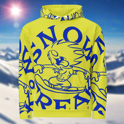 BLUE FREAK SPLASH'D© Hoodie