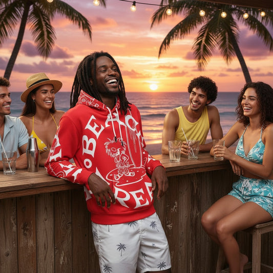 WHITE BEACH FREAK SPLASH'D© Hoodie