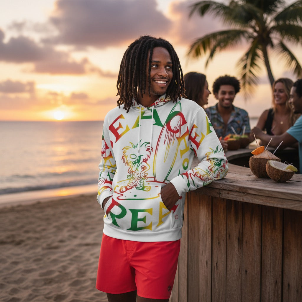 THE ISLANDER BEACH FREAK SPLASH'D© Hoodie