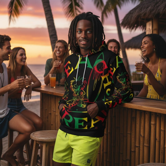 THE ISLANDER BEACH FREAK SPLASH'D© Hoodie