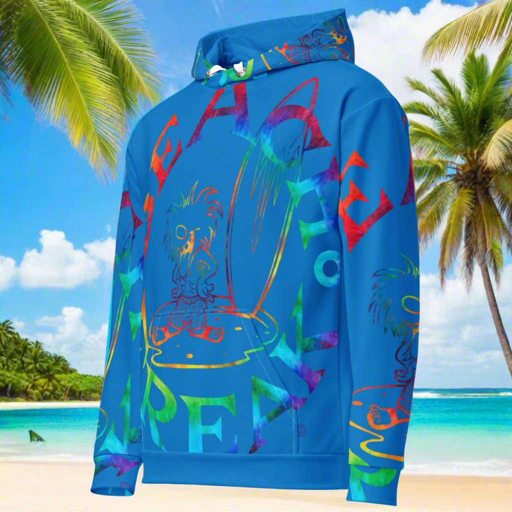 TIE-DYE BEACH FREAK© SPLASH'D© Hoodie