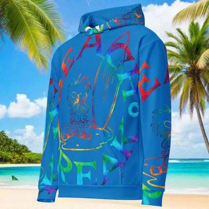 TIE-DYE BEACH FREAK© SPLASH'D© Hoodie