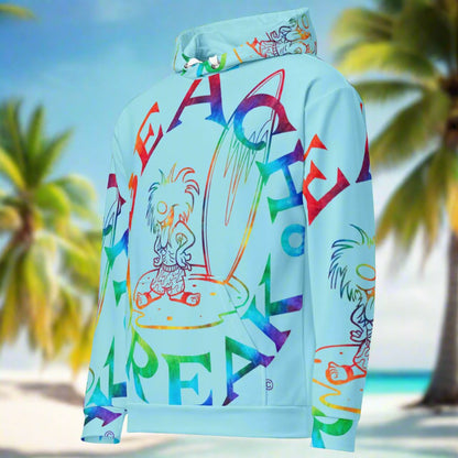 TIE-DYE BEACH FREAK© SPLASH'D© Hoodie