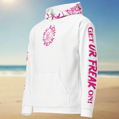 PINK BEACH FREAK© TRADITIONAL PULLOVER HOODIE