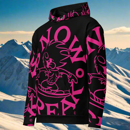 PINK SNOW FREAK© SPLASH'D© Hoodie