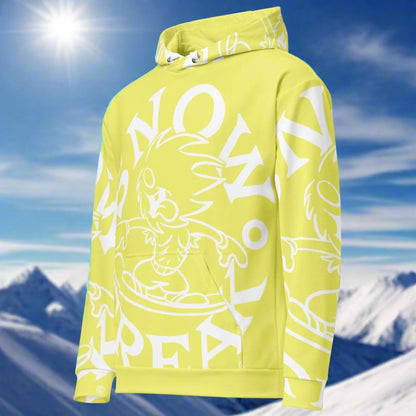 WHITE SNOW FREAK© SPLASH'D© Hoodie