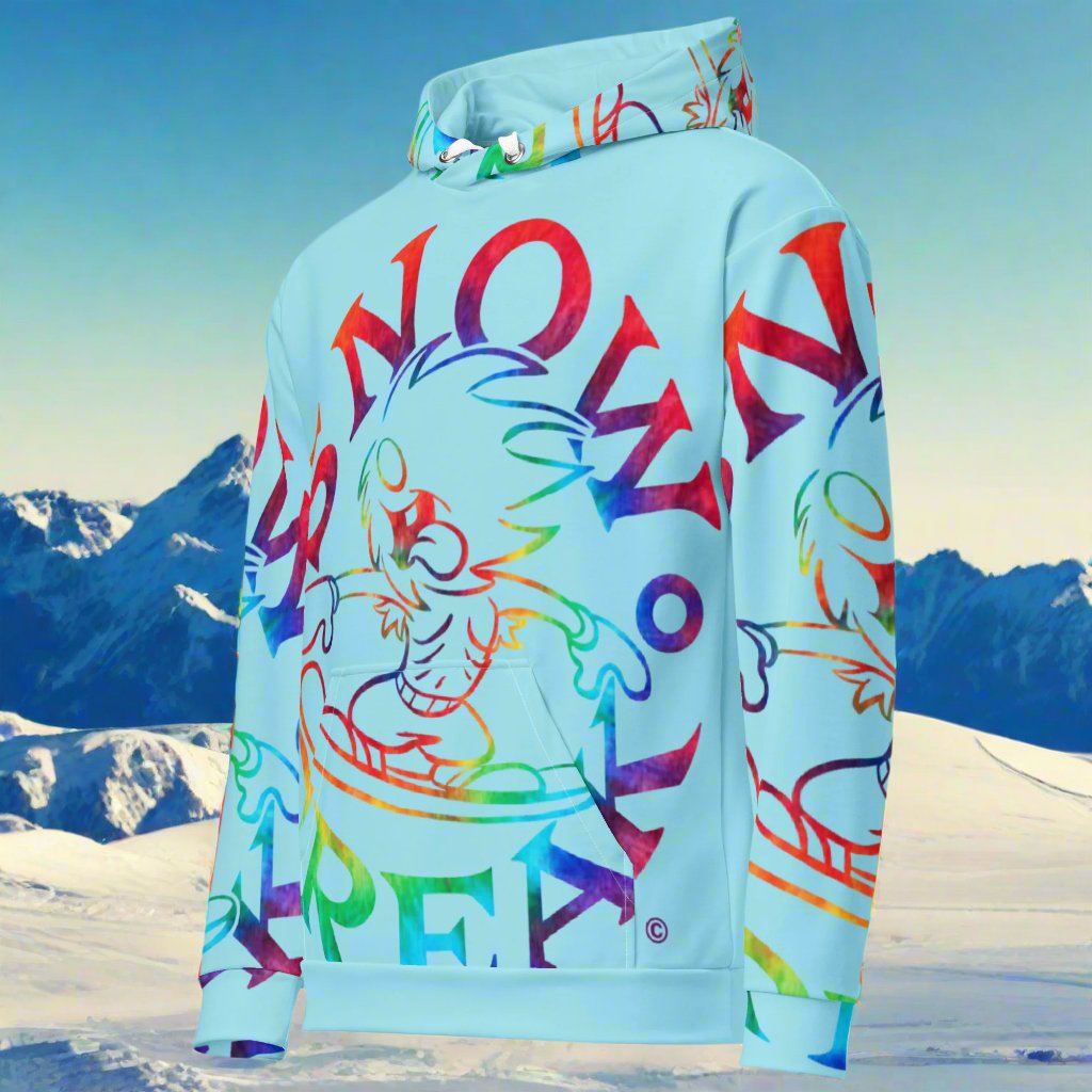TIE-DYE SNOW FREAK© SPLASH'D© Hoodie