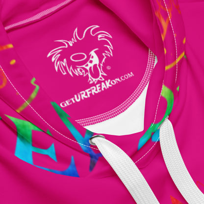 TIE-DYE BEACH FREAK© TRADITIONAL PULLOVER HOODIE