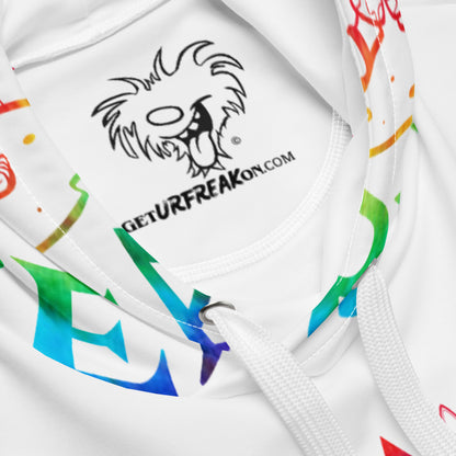TIE-DYE BEACH FREAK© TRADITIONAL PULLOVER HOODIE