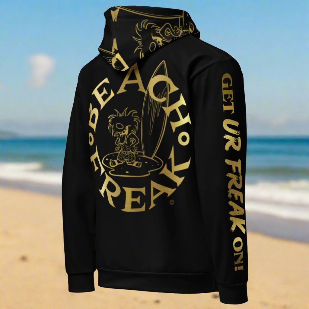 GOLD BEACH FREAK© TRADITIONAL PULLOVER HOODIE