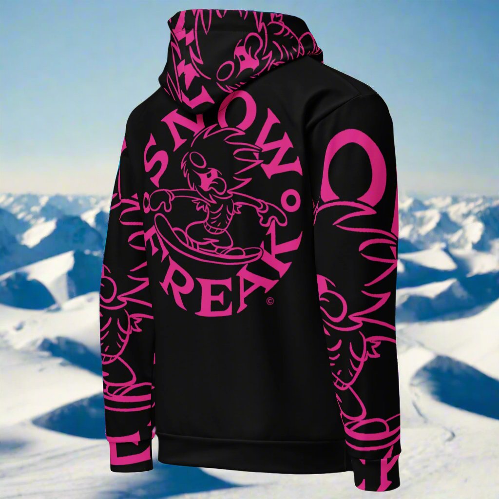 PINK SNOW FREAK© SPLASH'D© Hoodie