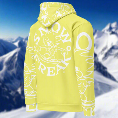WHITE SNOW FREAK© SPLASH'D© Hoodie
