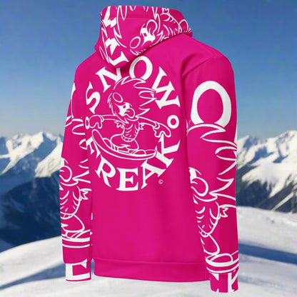 WHITE SNOW FREAK© SPLASH'D© Hoodie