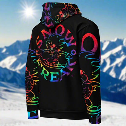 TIE-DYE SNOW FREAK© SPLASH'D© Hoodie