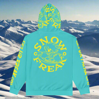 YELLOW SNOW FREAK© TRADITIONAL ZIP-UP HOODIE