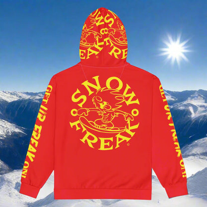 YELLOW SNOW FREAK© TRADITIONAL ZIP-UP HOODIE