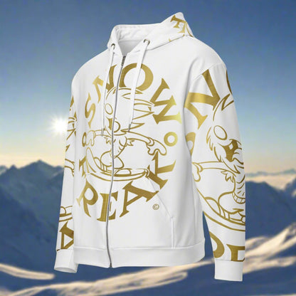 GOLD SNOW FREAK© SPLASH'D© ZIP-UP HOODIE
